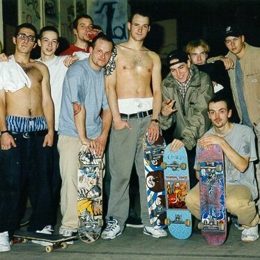 Der Italiener, Siems,
Henning Mörs, Sam, Kühlem, Sebi, Hansi, Oli, Jörg