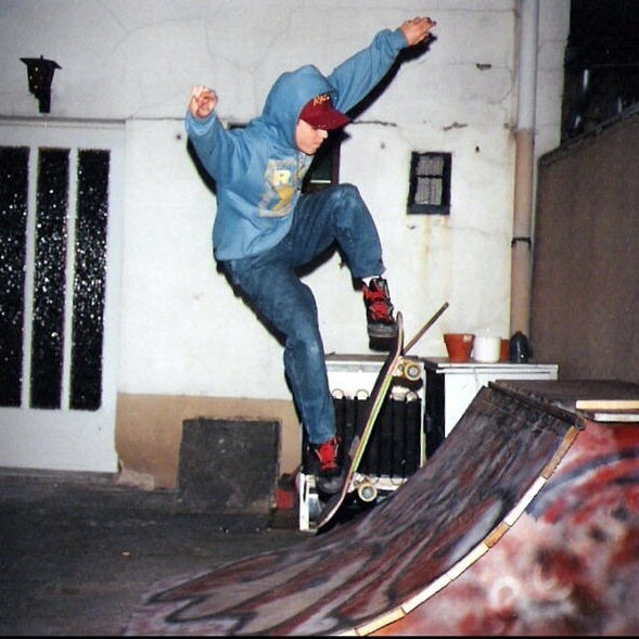 Werner mit Rap X Pulli!